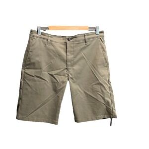 Proof Huckberry Equator Olive Green Men's Chino Shorts Size 34